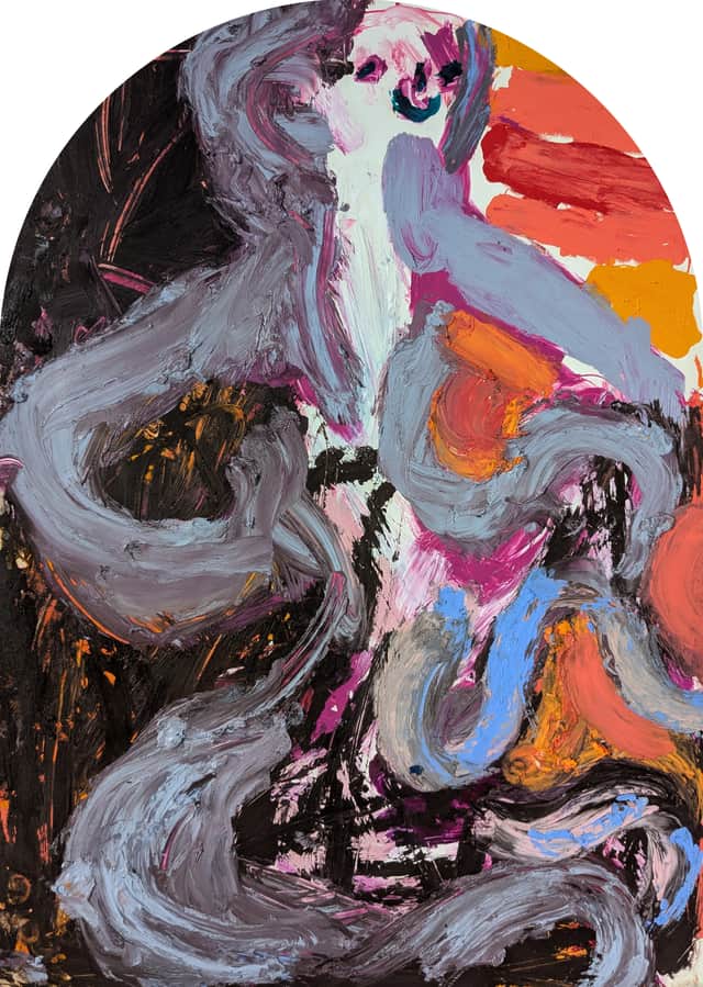 Artwork: Study of Seated Man #10