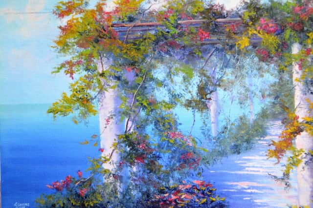 Artwork: Sunny Terrace 25X35