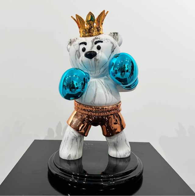 Artwork: The Boxing Bear - Le Mans