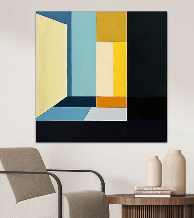 Artwork: “Architecture of Hope", Geometric Abstraction, Pop and Contemporary Pop