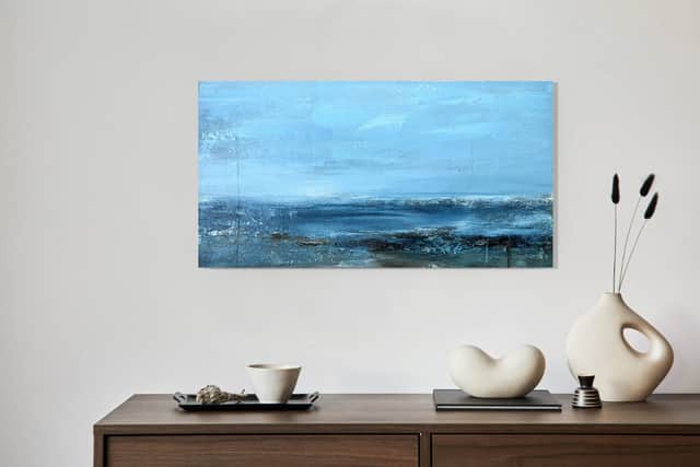 Artwork: 86x46cm-Whispers of the Ocean