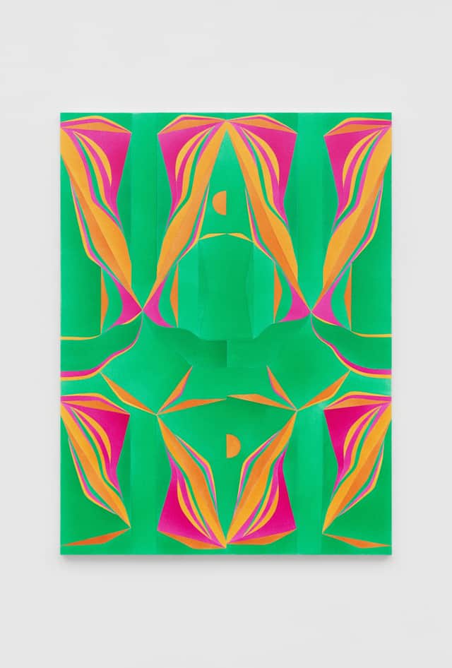 Artwork: Bathers (Phthalo Green, Magenta, Cyan & Red)