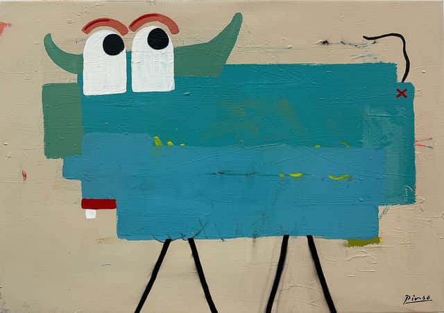 Artwork: Bull, Pinscaso
