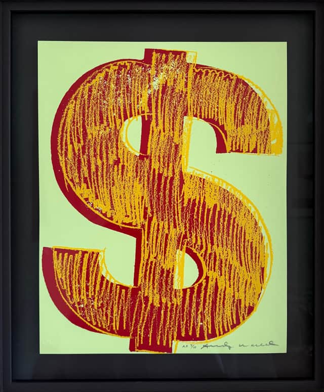 Artwork: $ Dollar Sign (1) - Artist Proof