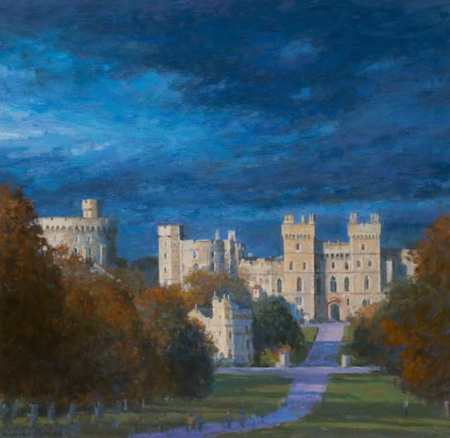 Artwork: Windsor Castle, Evening