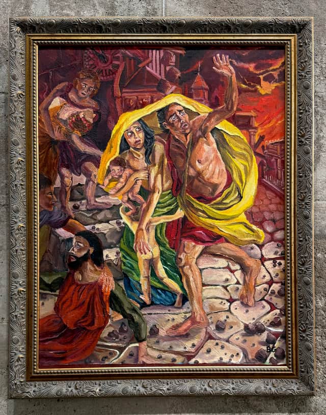 Artwork: The Last Day of Pompeii