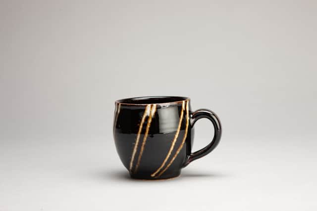 Artwork: Mug, black glaze
