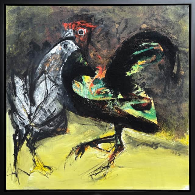 Artwork: Cada gallo con su gallina