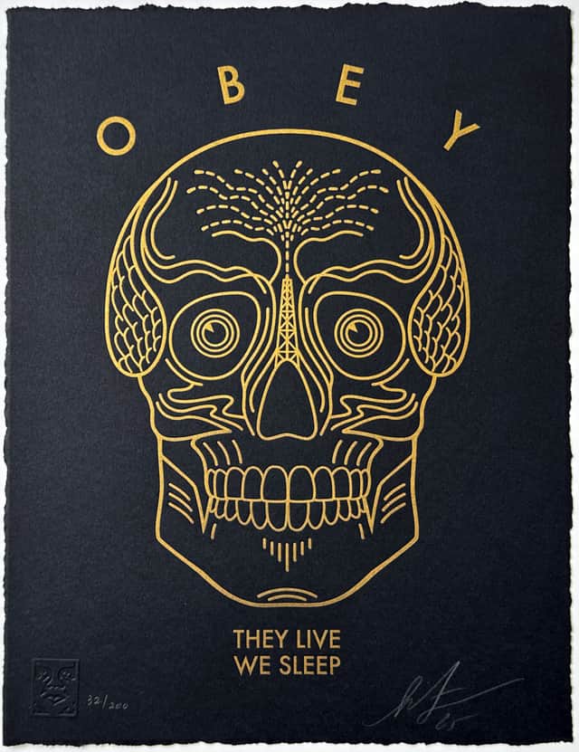 Artwork: They Live We Sleep (Black)