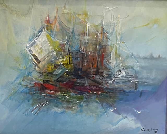 Artwork: Abstract Marine