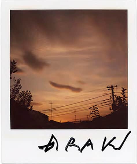 Artwork: Vintage sky polaroid