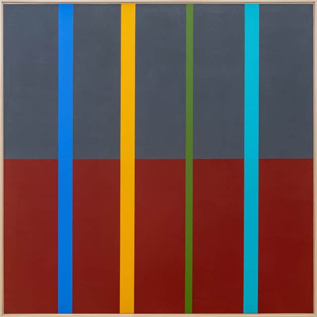 Artwork: Landscape #4 (Storm) - modern, contemporary, abstract, acrylic on canvas