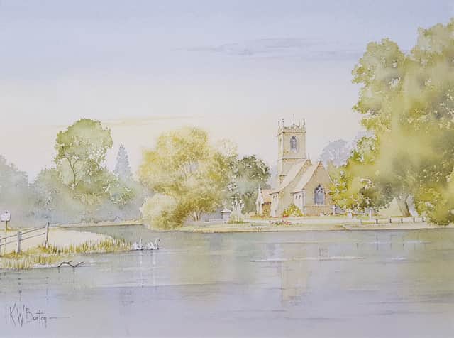 Artwork: Near Grassington, West Yorkshire, UK