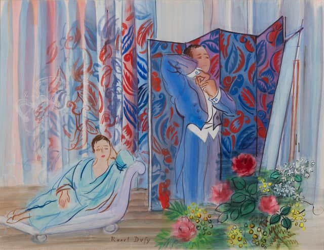 Artwork: Le depart pour la soirée (recto); Étude pour 'Le depart pour la soirée' (verso)