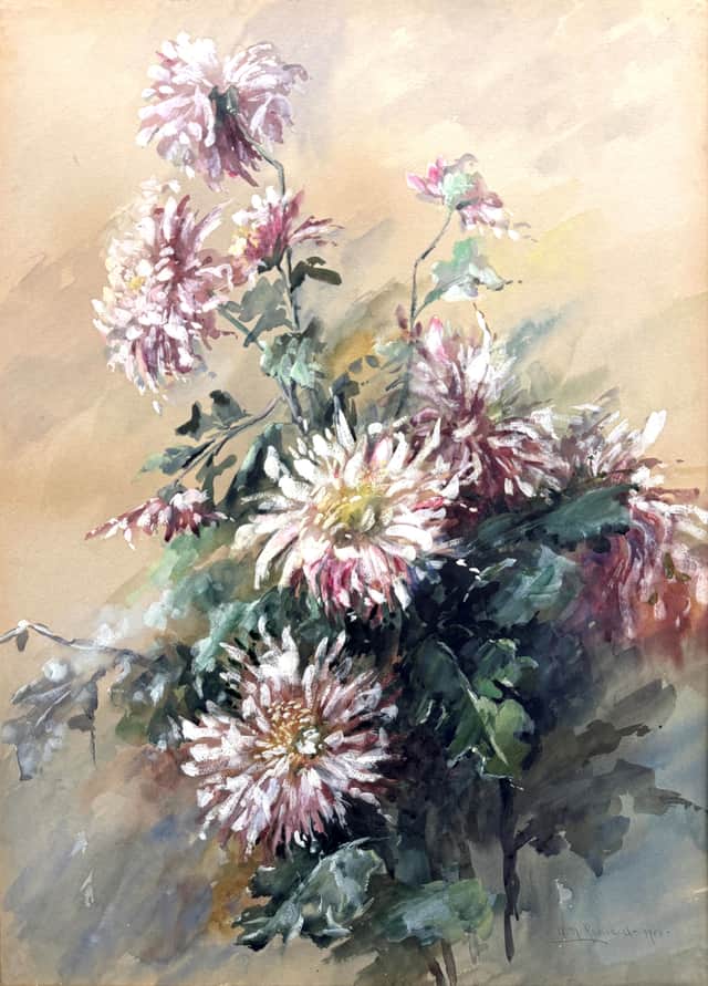 Artwork: Chrysanthemums