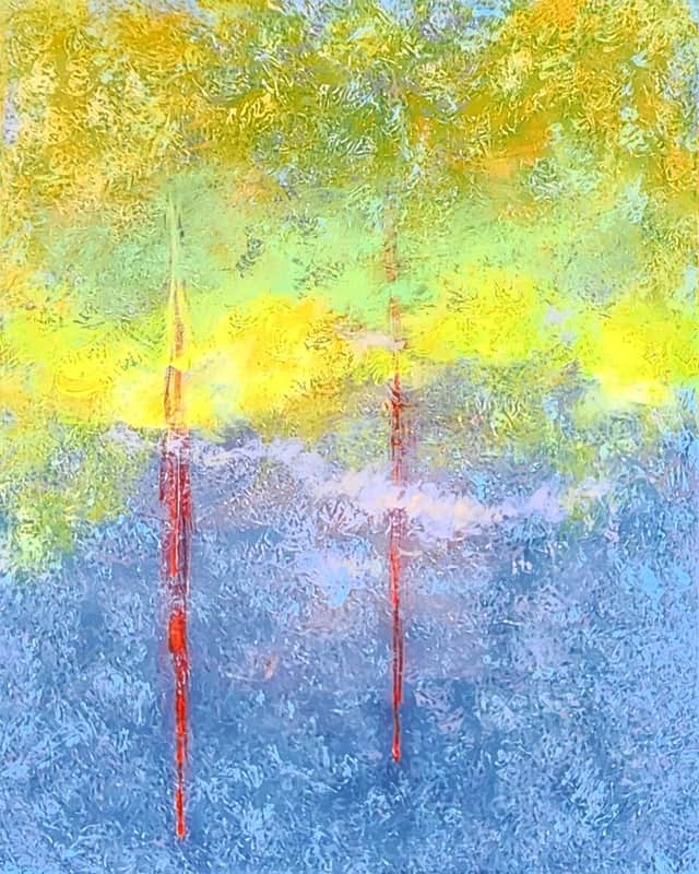 Artwork: "Between Light and Silence", Landscapes and Waterscapes Cityscapes and City Scenes, Impressionism and Contemporary Impressionist