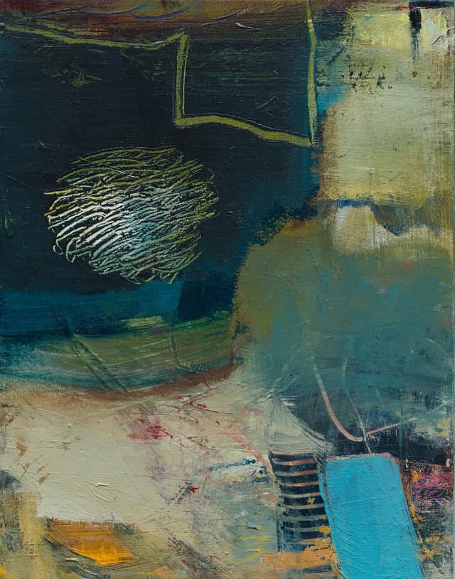 Artwork: The night is shattered and the blue stars shiver in the distance