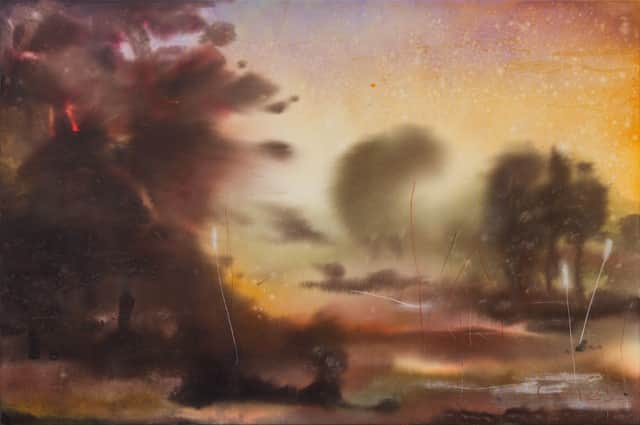 Artwork: Landscape with shepherds