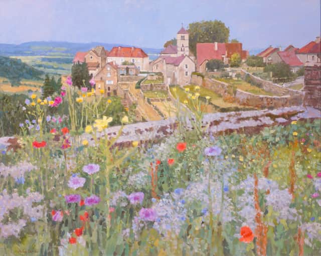 Artwork: Chateau-Chalon (Eastern France)