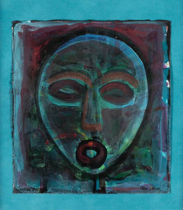 Artwork: Blue Mask