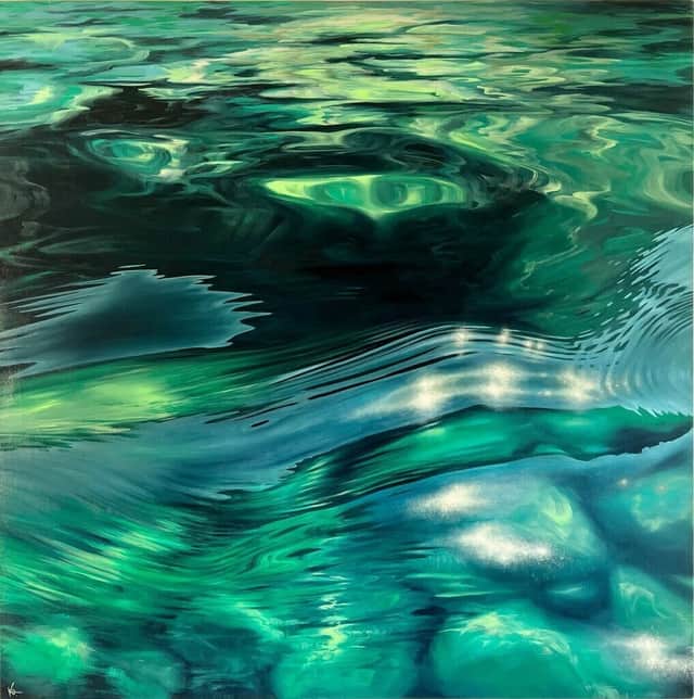 Artwork: Clear waves
