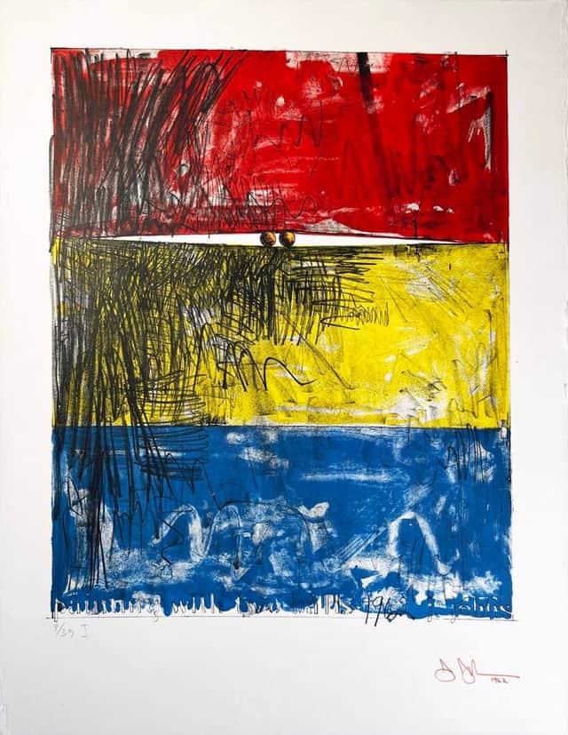 Artwork: Painting with Two Balls I