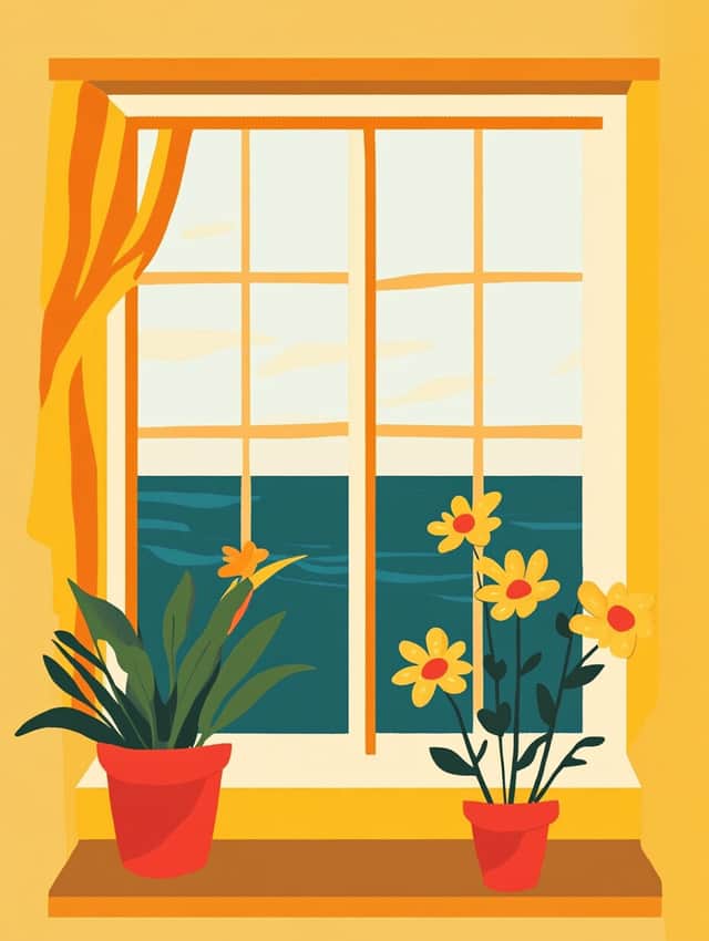 Artwork: "Quiet Morning", Geometric Abstraction, Pop and Contemporary Pop