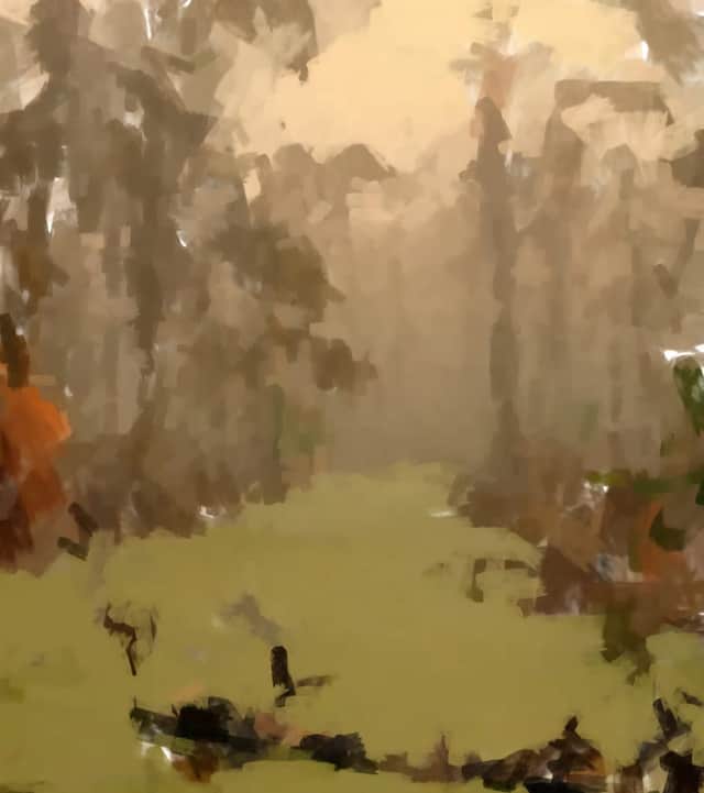 Artwork: "Morning in the Mist", Oil Painting, Impressionism, Contemporary Academic Realism