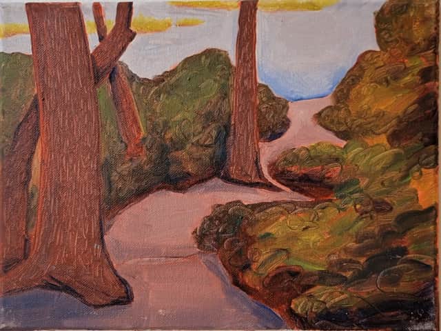 Artwork: Entering the Marshes at High Tide (Herring Cove)