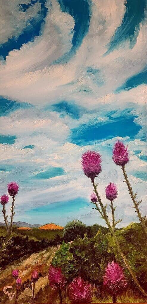 Artwork: Scottish rose