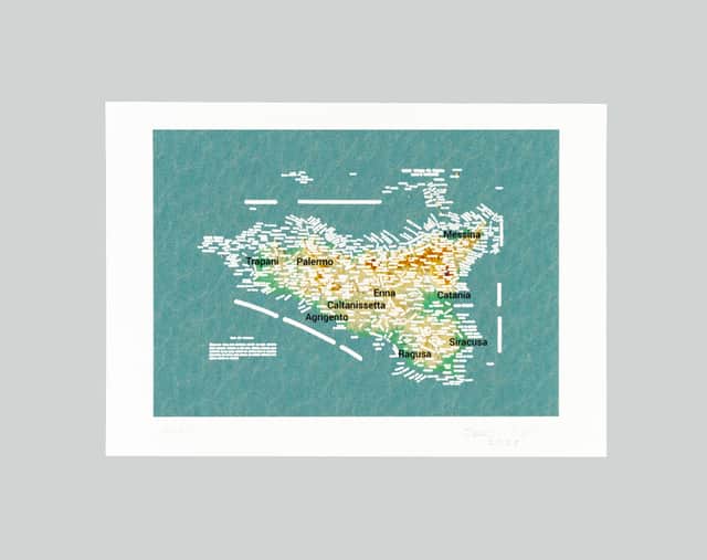 Artwork: Province siciliane