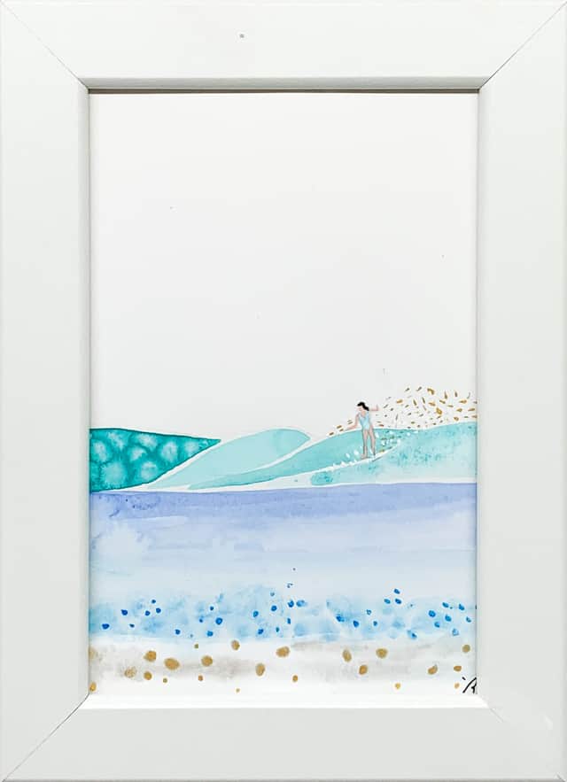 Artwork: surf girl 11