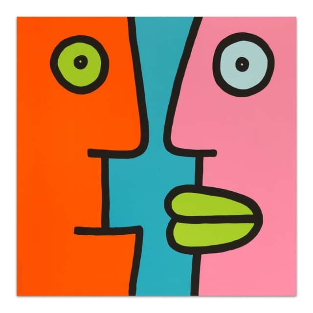 Artwork: Thierry Noir - Best memories of an unforgettable evening
