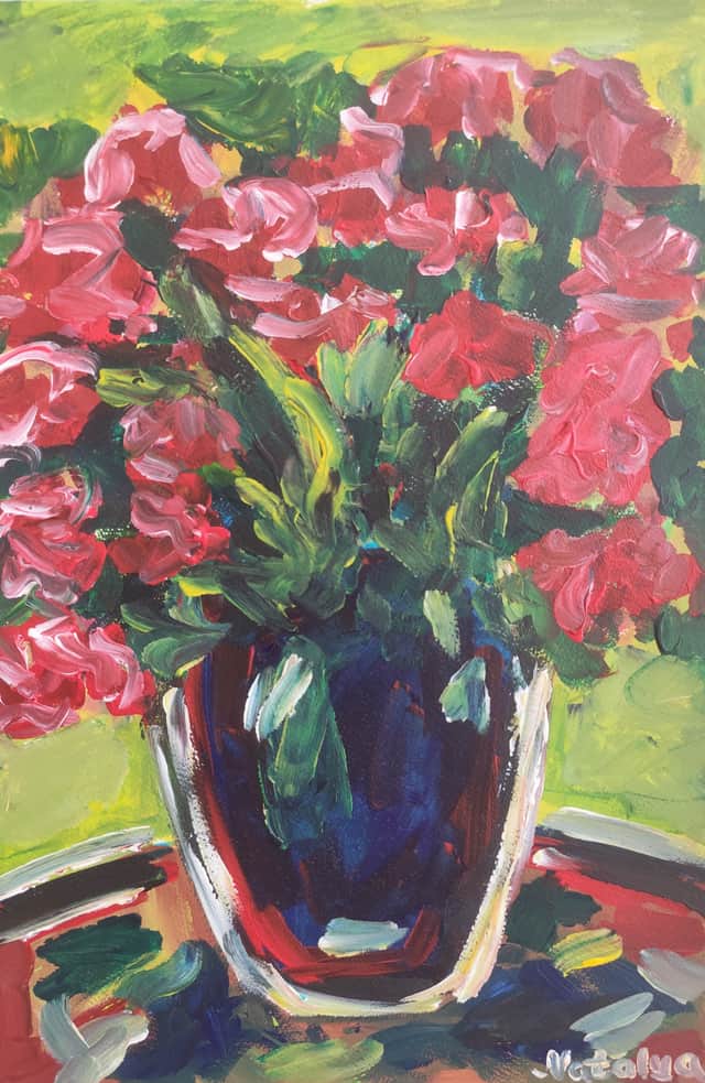 Artwork: Fauvist bloom