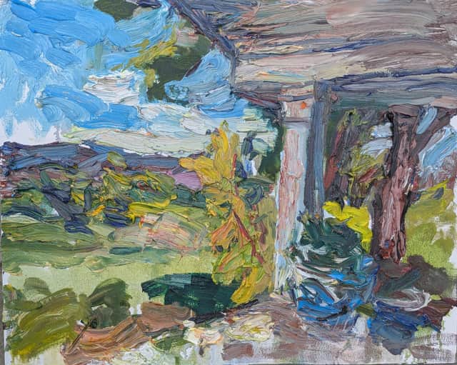 Artwork: Porch at Bow Mar