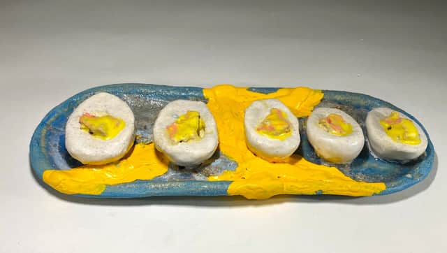 Artwork: Deviled Egg Plate