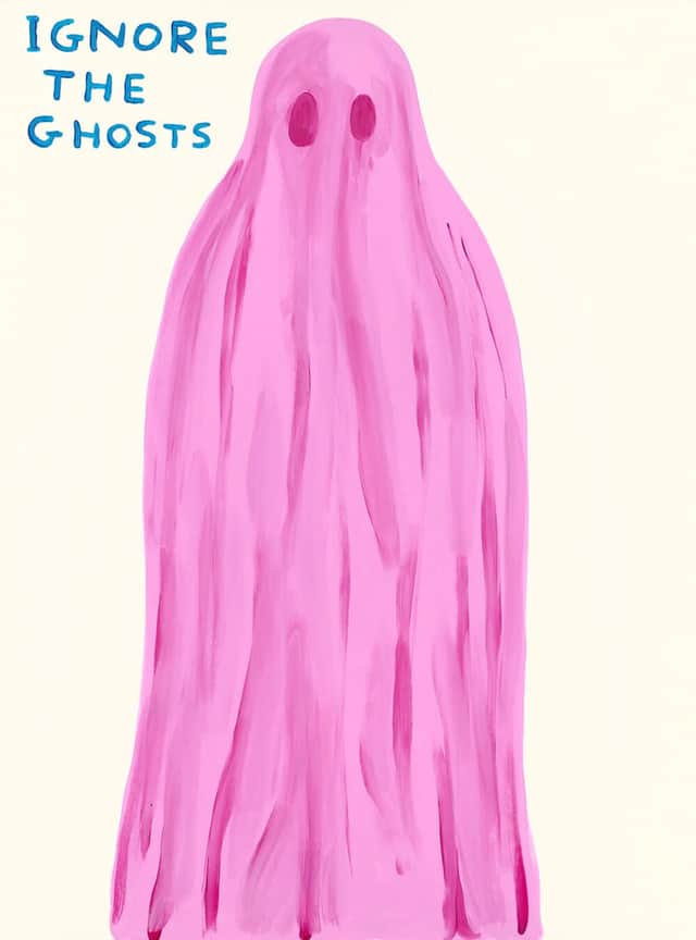 Artwork: David Shrigley Ignore The Ghosts