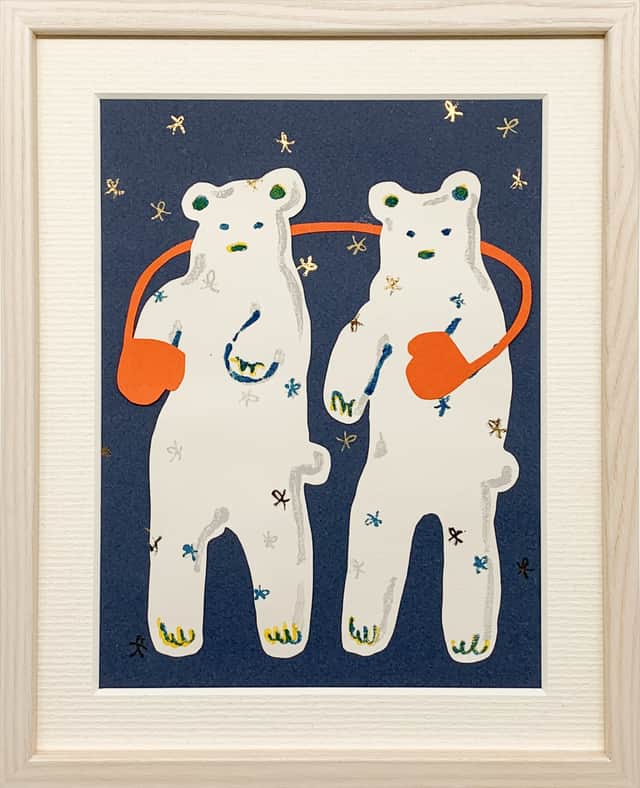 Artwork: Gloves and Bear 2