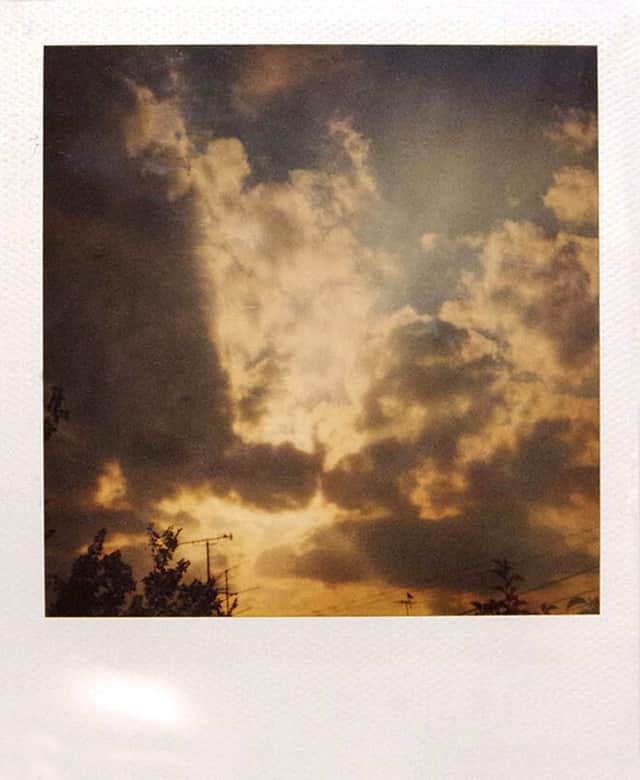 Artwork: Vintage Sky polaroid