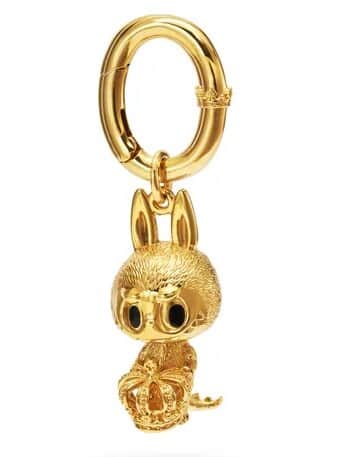 Artwork: JD Zimomo Key Ring (Gold, The Monsters, ZIMOMO x JUSTIN DAVIS TAIWAN, Labubu)