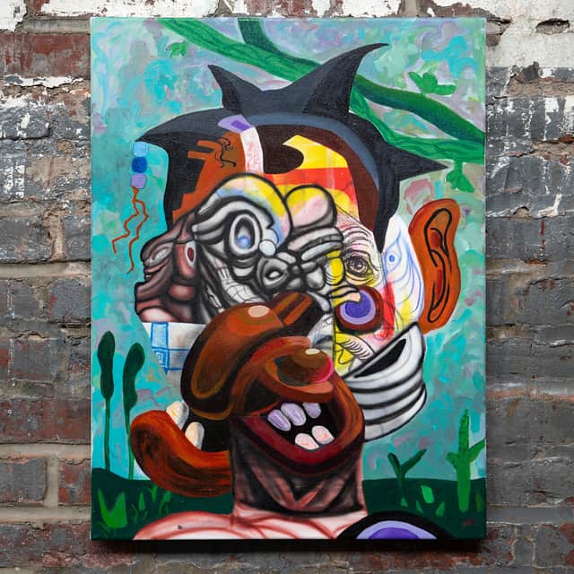 Artwork: Celebration Mask: Tuushuu Tribe No.3