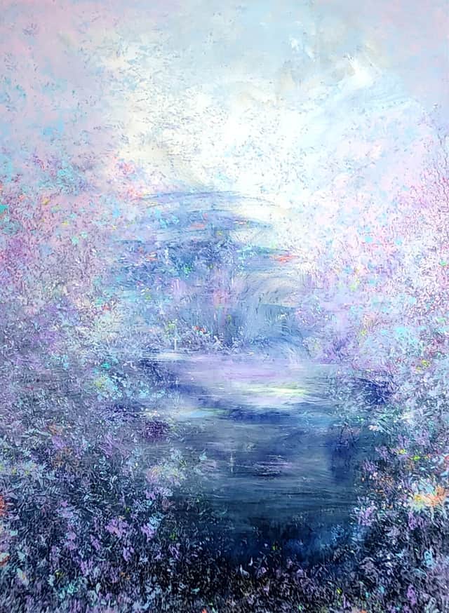 Artwork: "Morning Serenity", Landscapes and Waterscapes Cityscapes and City Scenes, Impressionism and Contemporary Impressionist