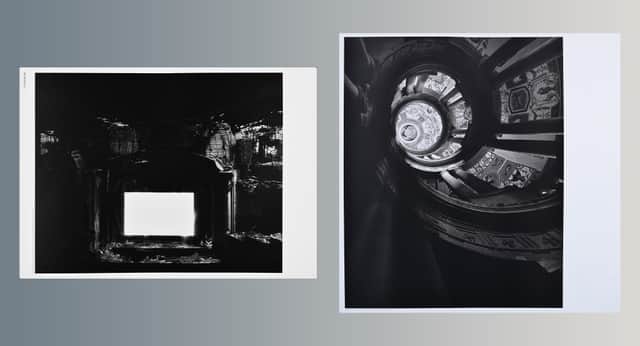 Artwork: Staircase II at Villa Farnese + Paramount Theater (Set of 2)