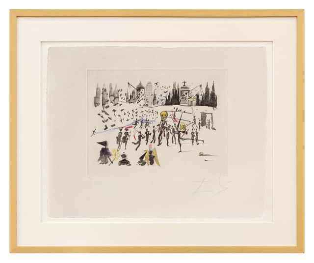 Artwork: Surrealist Bullfight "The Mills"