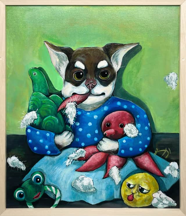 Artwork: Stuffed Animal Disassembly Incident