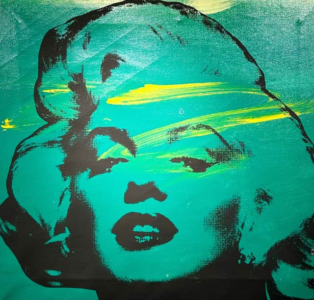Artwork: Green Marilyn