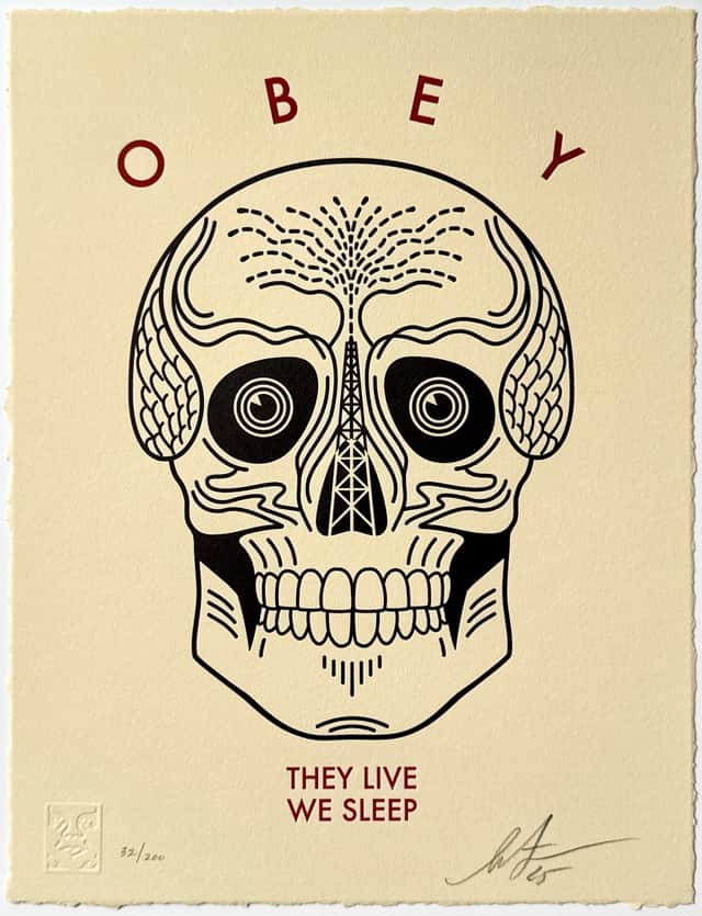 Artwork: They Live We Sleep (Cream)