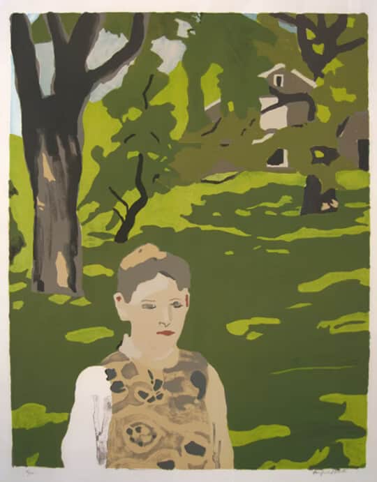 Artwork: Girl in the Woods