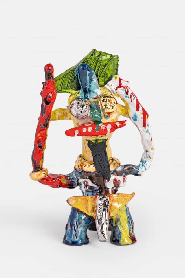 Artwork: Figure with Green Headpiece