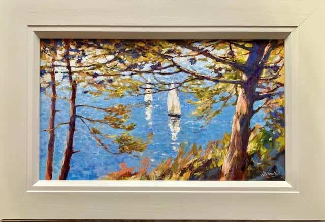 Artwork: A Glimpse Through The Trees